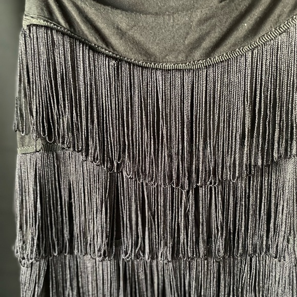 🎄Buy2Get1Free🎄Black fringe tank top - Picture 3 of 7